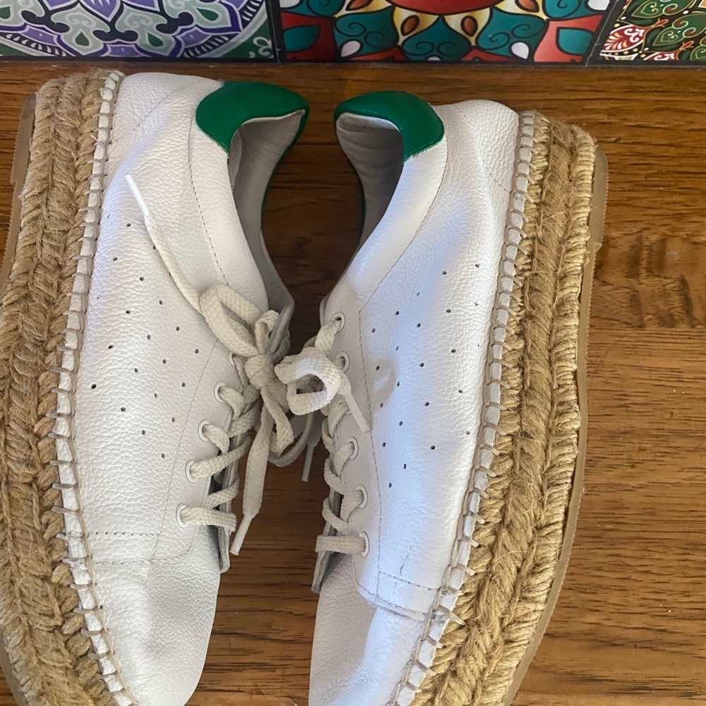 STEPHEN by STEVE MADDEN high espidrille sneakers💚 - Picture 10 of 11